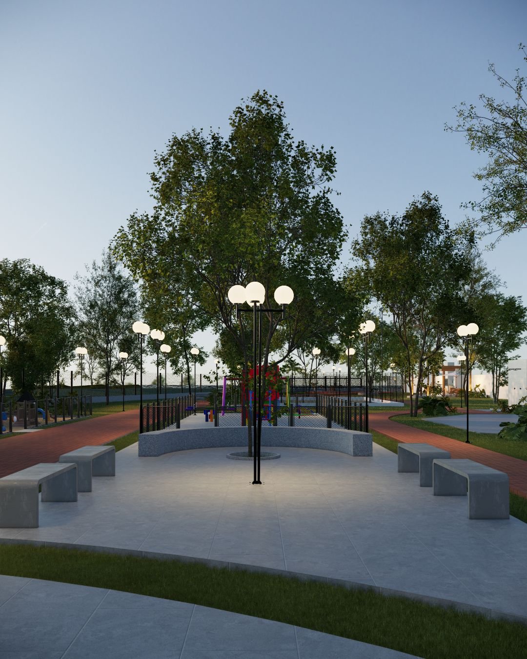 Praça de convivência