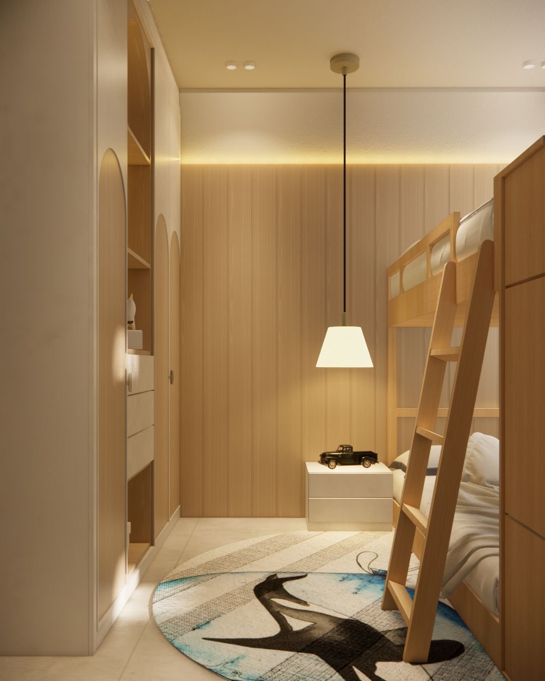 Quarto infantil — pendente