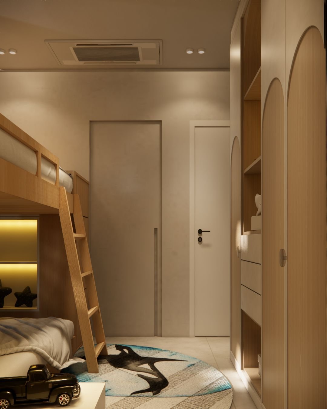 Quarto infantil — circulação